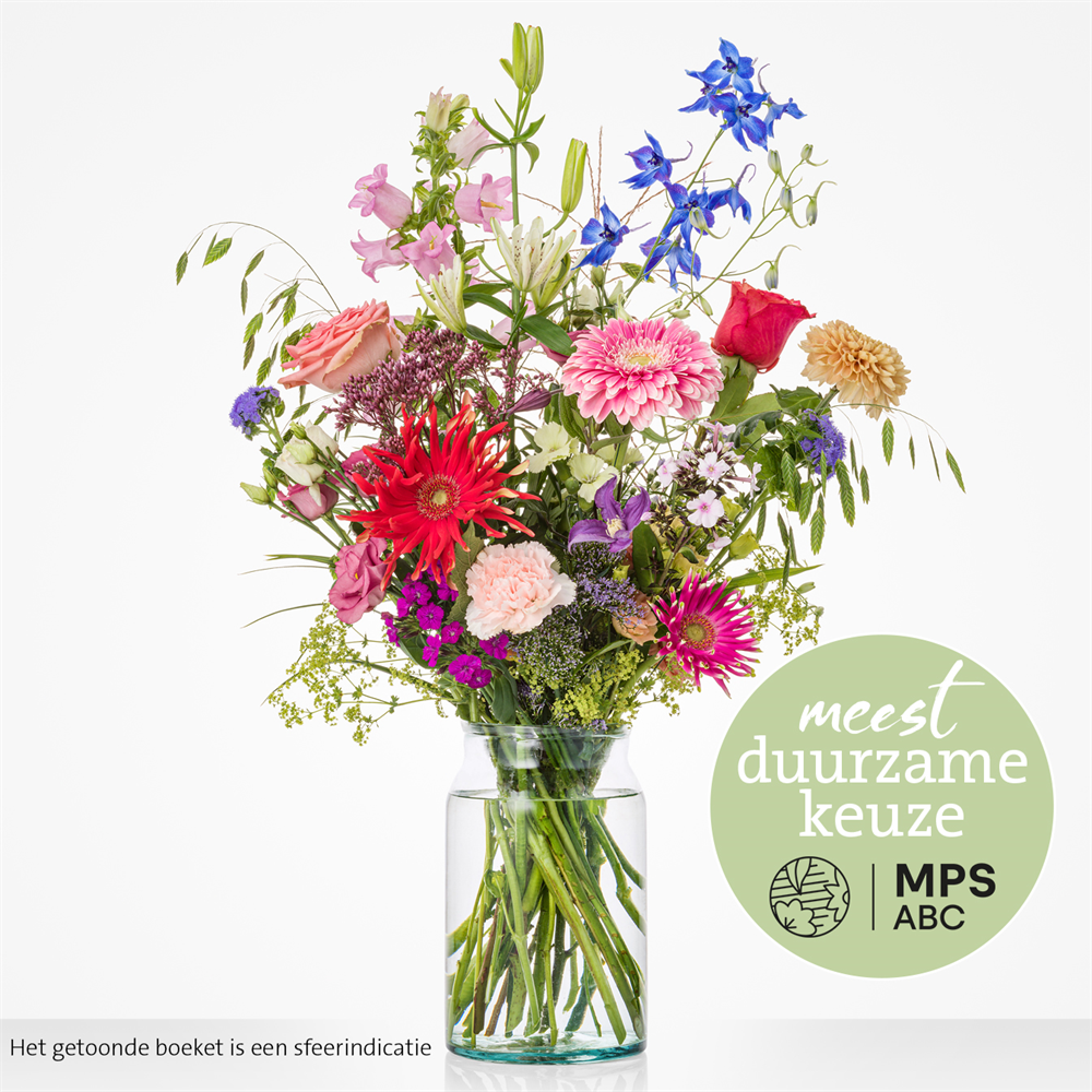 Groen gekeurd 'premium' plukboeket