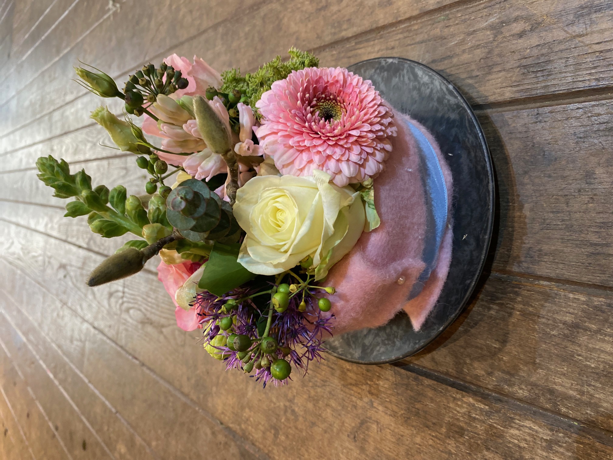 Bloementaart pastel voorjaar