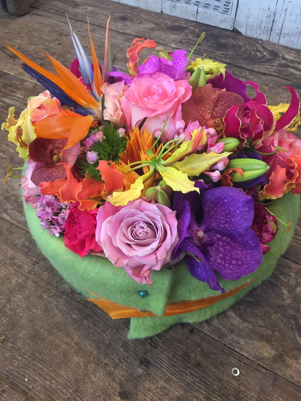 Bloementaart sunshine