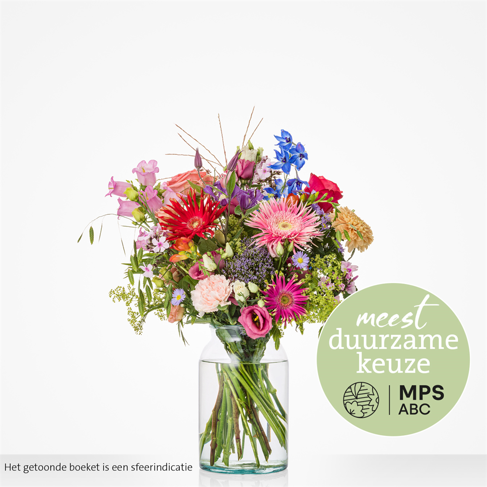 Groen gekeurd 'premium' rond boeket