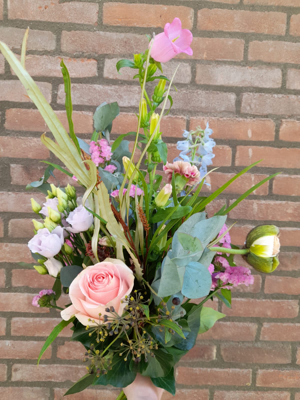 Pastel boeket van Roosmarijn